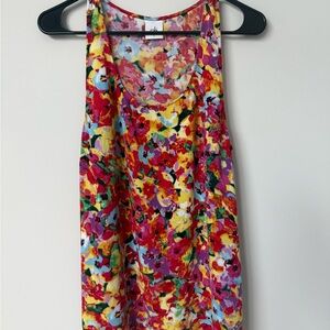 CAbi Luisa Multicolor Floral Tank Top